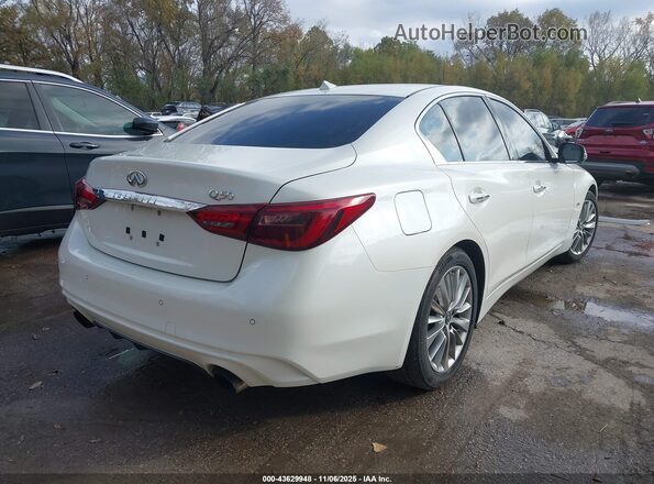 JN1EV7AP1JM353081 2018 INFINITI Q50 White 