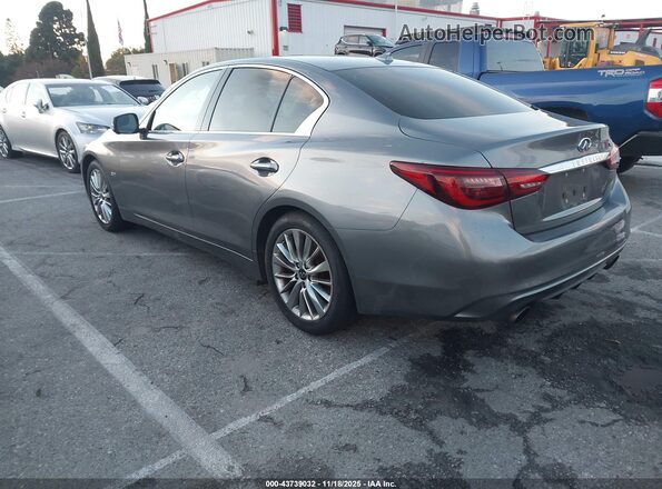 JN1EV7AP1LM203975 2020 INFINITI Q50 Gray Rear left