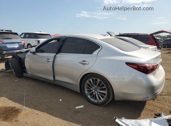 JN1EV7AP3LM205081 2020 INFINITI Q50 Silver უკანა მარცხენა