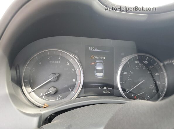 JN1EV7AP3LM205081 2020 INFINITI Q50 Silver ხელსაწყოთა პანელის ხედი