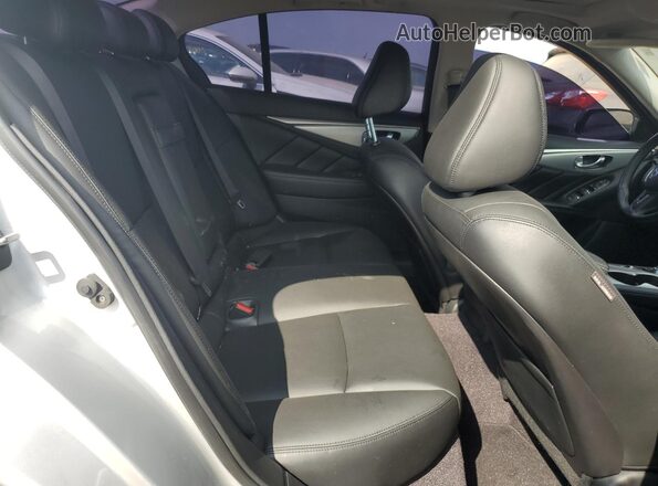 JN1EV7AP3LM205081 2020 INFINITI Q50 Silver უკანა სავარძლების ხედი