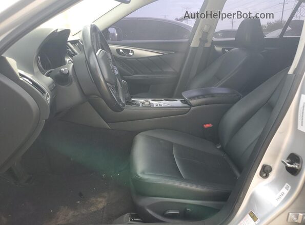 JN1EV7AP3LM205081 2020 INFINITI Q50 Silver წინა სალონის ხედი