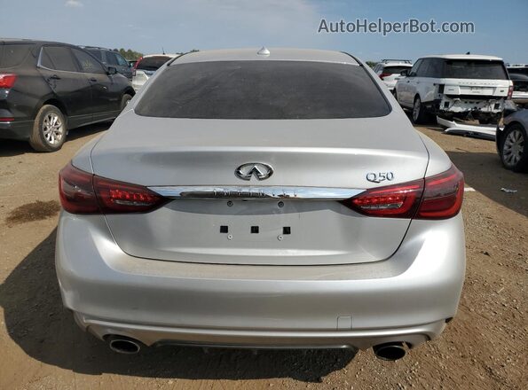 JN1EV7AP3LM205081 2020 INFINITI Q50 Silver უკანა ხედი