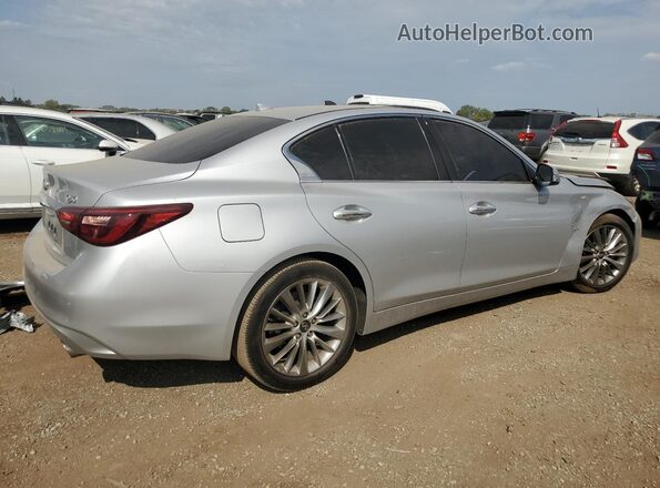 JN1EV7AP3LM205081 2020 INFINITI Q50 Silver უკანა მარჯვენა