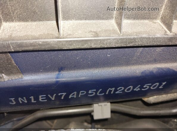 JN1EV7AP5LM204501 2020 INFINITI Q50 Blue 