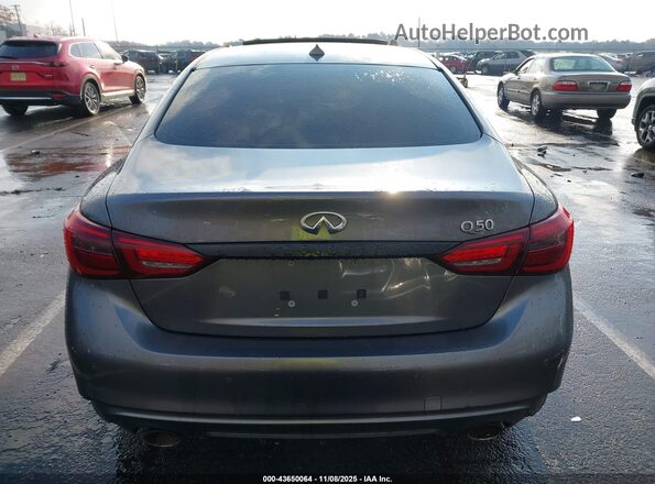 JN1EV7AP6JM362827 2018 INFINITI Q50 Серый 