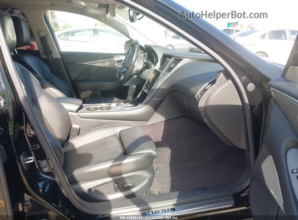 JN1EV7AP6LM202000 2020 INFINITI Q50 Черный Вид салона спереди