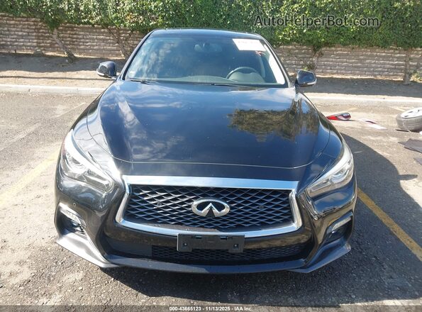 JN1EV7AP6LM202000 2020 INFINITI Q50 Черный Вид задней части салона