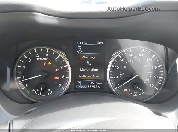 JN1EV7AP6LM202000 2020 INFINITI Q50 Черный Вид задних сидений