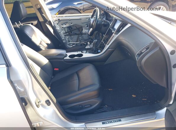 JN1EV7AP7LM206427 2020 INFINITI Q50 Silver Вид салону спереду
