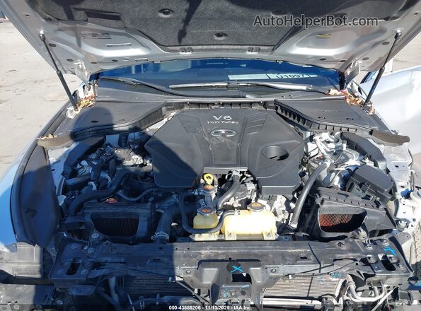 JN1EV7AP7LM206427 2020 INFINITI Q50 Silver Вид ззаду