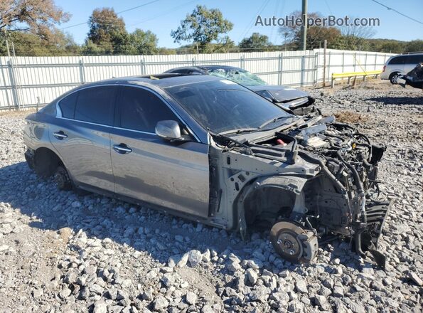 JN1EV7AR4JM444038 2018 INFINITI Q50 Gray 