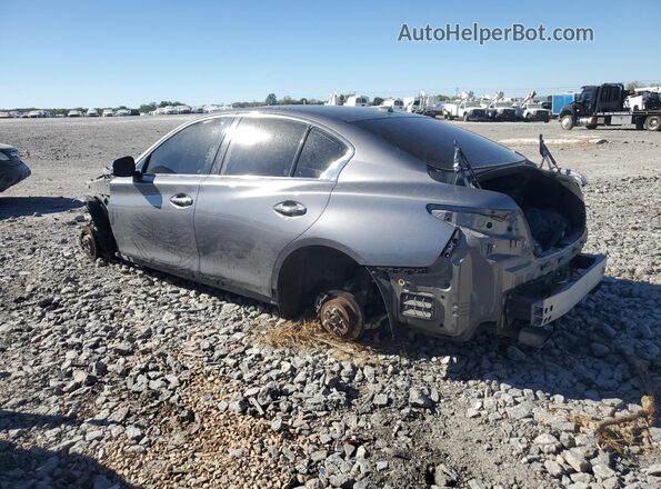 JN1EV7AR4JM444038 2018 INFINITI Q50 Gray 