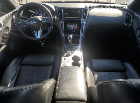 JN1EV7AR4LM253318 2020 INFINITI Q50 Черный Вид панели приборов