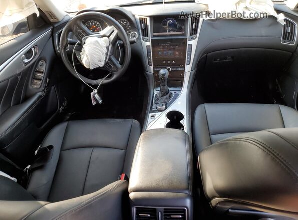 JN1EV7AR4LM256283 2020 INFINITI Q50 Black Вид панелі приладів