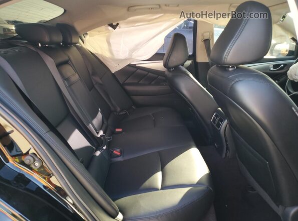 JN1EV7AR4LM256283 2020 INFINITI Q50 Black Вид задніх сидінь