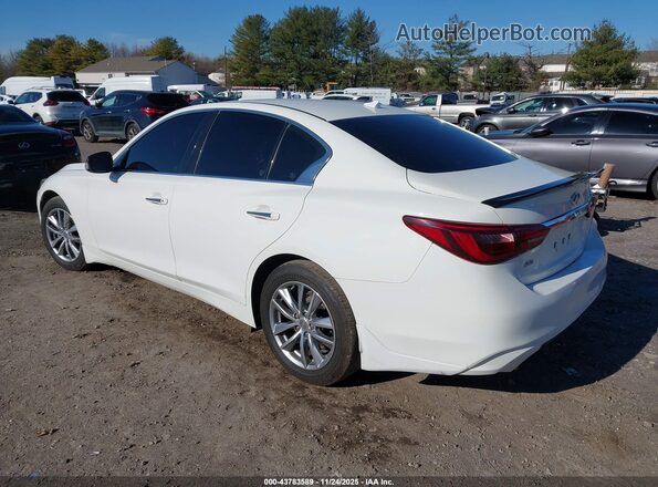 JN1EV7AR7MM752535 2021 INFINITI Q50 White Հետևի ձախ