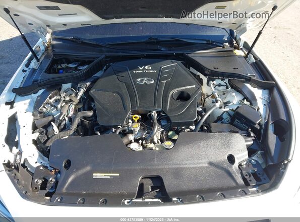 JN1EV7AR7MM752535 2021 INFINITI Q50 White Հետևի տեսք