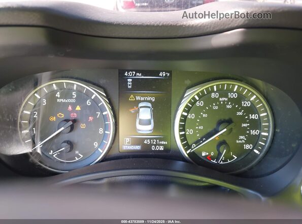 JN1EV7AR7MM752535 2021 INFINITI Q50 White Հետևի նստատեղերի տեսք