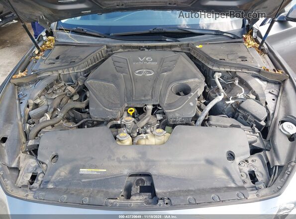 JN1EV7AR9LM252598 2020 INFINITI Q50 Gray Rear view