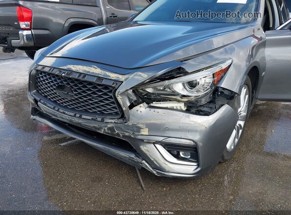JN1EV7AR9LM252598 2020 INFINITI Q50 Gray Front view