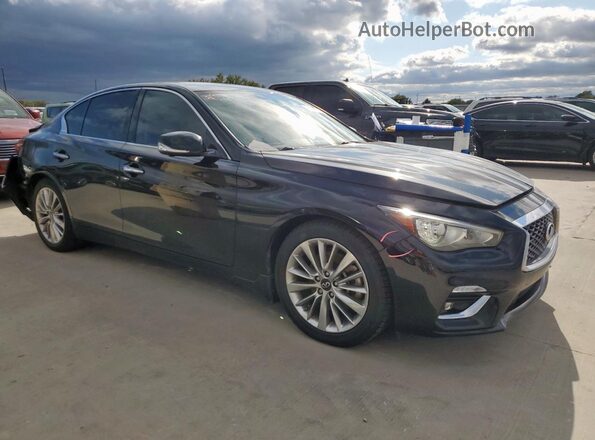 JN1EV7BP2MM701778 2021 INFINITI Q50 Black Delantero derecho
