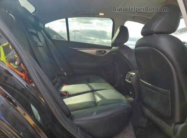 JN1EV7BP2MM701778 2021 INFINITI Q50 Black Vista de los asientos traseros