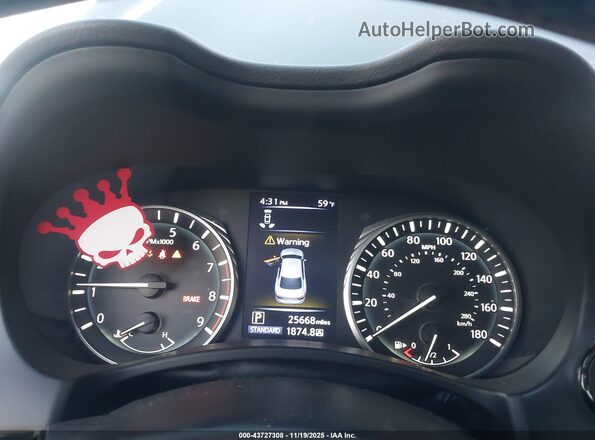 JN1EV7BP2MM705846 2021 INFINITI Q50 Black Հետևի նստատեղերի տեսք