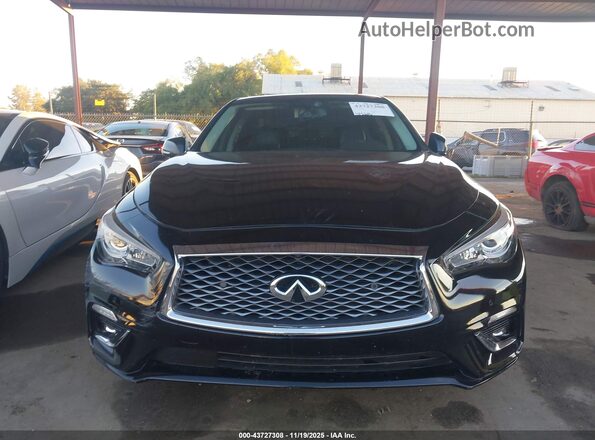 JN1EV7BP2MM705846 2021 INFINITI Q50 Black Սալոնի հետևի տեսք