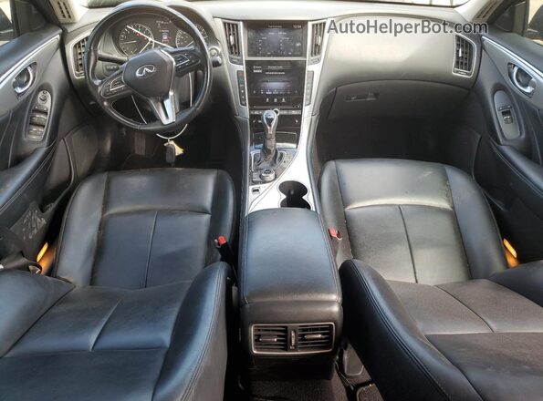 JN1EV7BP2MM707273 2021 INFINITI Q50 Black წინა პანელის ხედი