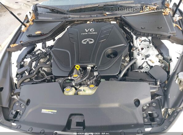 JN1EV7BP3MM704110 2021 INFINITI Q50 White Հետևի տեսք