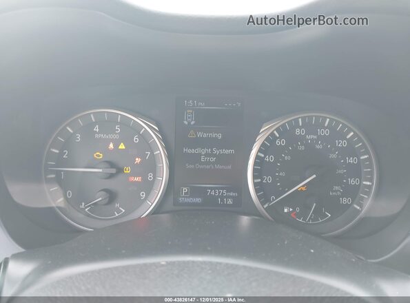JN1EV7BP3MM704110 2021 INFINITI Q50 White Հետևի նստատեղերի տեսք