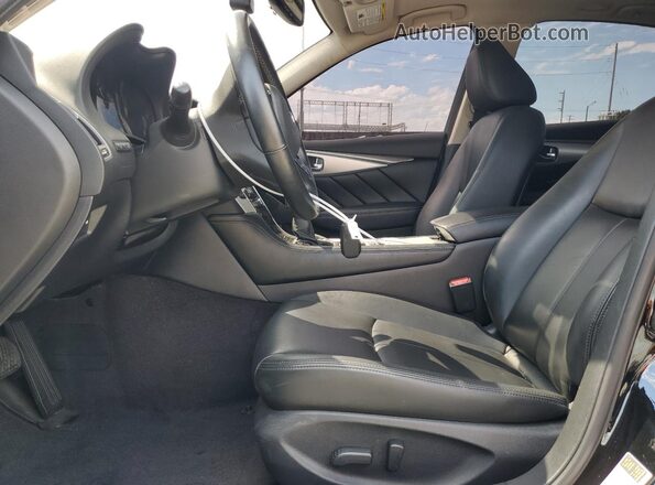 JN1EV7BP3MM704835 2021 INFINITI Q50 Black Вид салону спереду