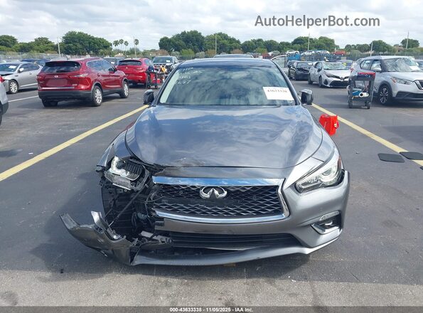 JN1EV7BPXMM701687 2021 INFINITI Q50 Gray Вид щитка приладів