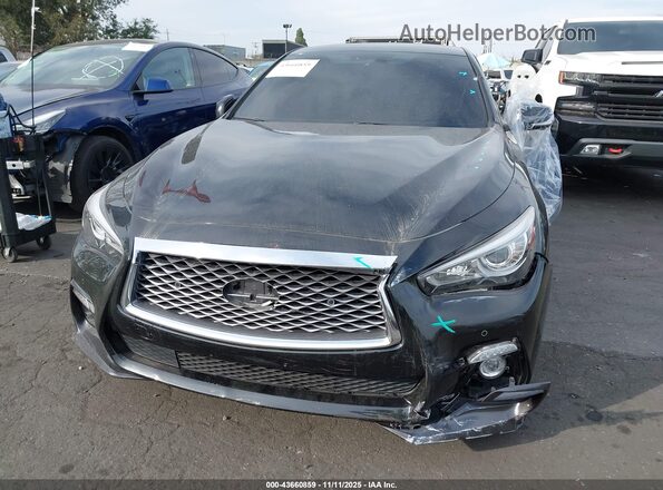 JN1EV7CP0MM704337 2021 INFINITI Q50 Black ხელსაწყოთა პანელის ხედი