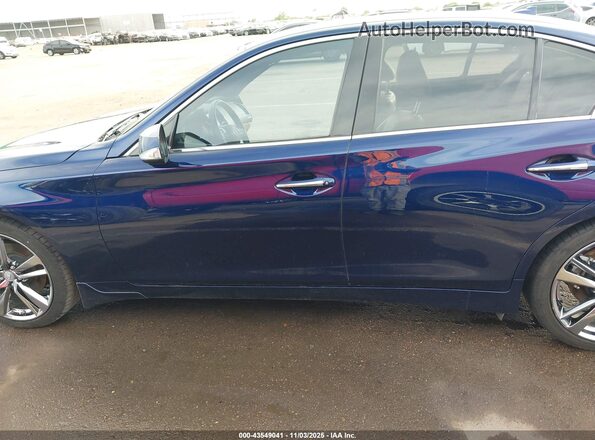 JN1EV7CP3MM705885 2021 INFINITI Q50 Dark Blue 