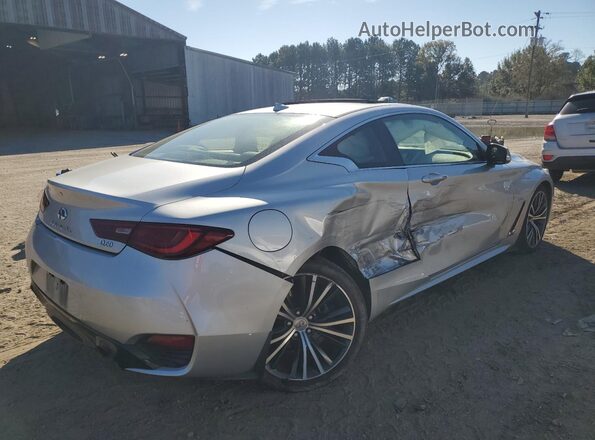 JN1EV7EK4JM342011 2018 INFINITI Q60 Silver Задня права чверть