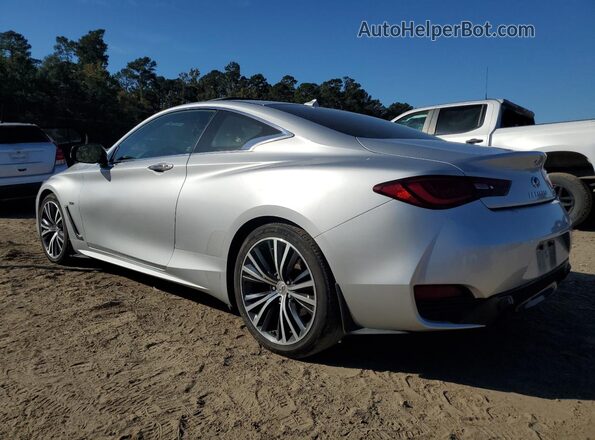 JN1EV7EK4JM342011 2018 INFINITI Q60 Silver Задня ліва чверть