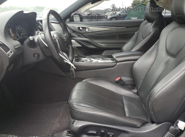 JN1EV7EL2LM380106 2020 INFINITI Q60 Silver Vista interior delantera