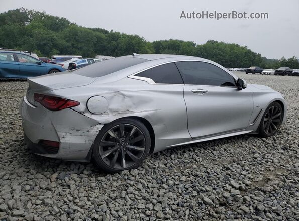 JN1EV7EL2LM380106 2020 INFINITI Q60 Silver Trasero derecho