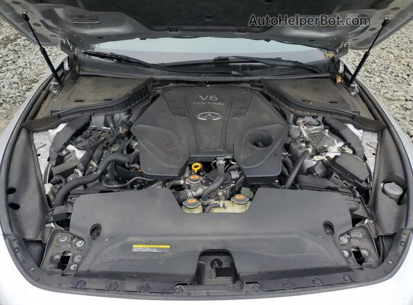 JN1EV7EL2LM380106 2020 INFINITI Q60 Silver Vista interior trasera