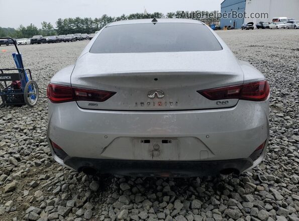 JN1EV7EL2LM380106 2020 INFINITI Q60 Silver Vista trasera