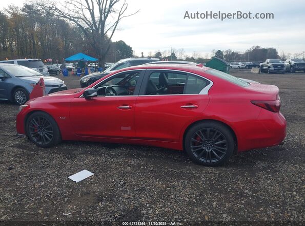 JN1FV7AR9JM481607 2018 INFINITI Q50 Red 