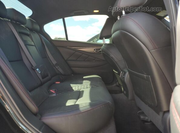 JN1FV7DR4RM680362 2024 INFINITI Q50 Черный Вид задних сидений