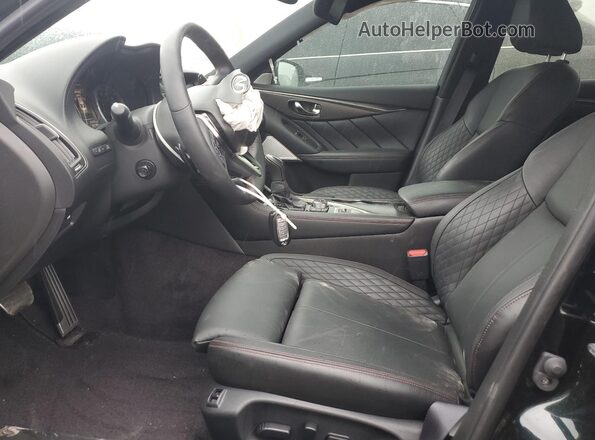 JN1FV7DR4RM680362 2024 INFINITI Q50 Черный Вид салона спереди