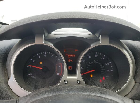 JN8AF5MR7GT607101 2016 NISSAN JUKE Silver Սարքավորումների վահանակի տեսք