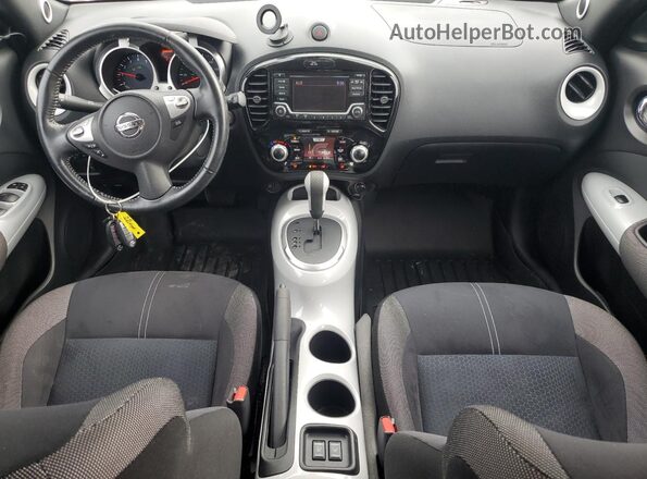 JN8AF5MV2HT752125 2017 NISSAN JUKE Black წინა პანელის ხედი