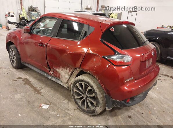 JN8AF5MV4HT753793 2017 NISSAN JUKE Red უკანა მარცხენა