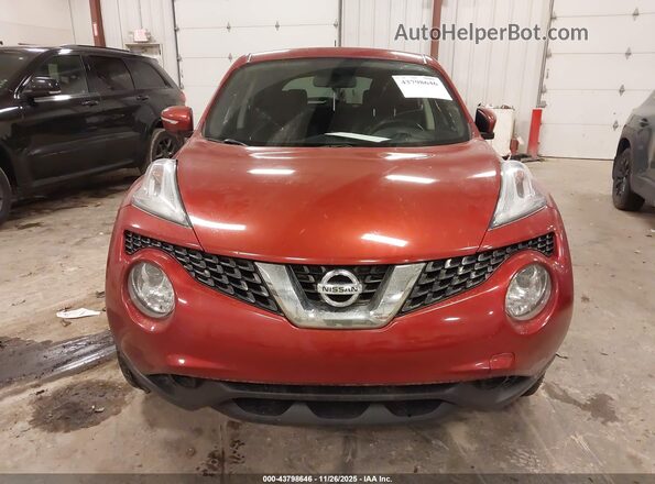 JN8AF5MV4HT753793 2017 NISSAN JUKE Red ხელსაწყოთა პანელის ხედი