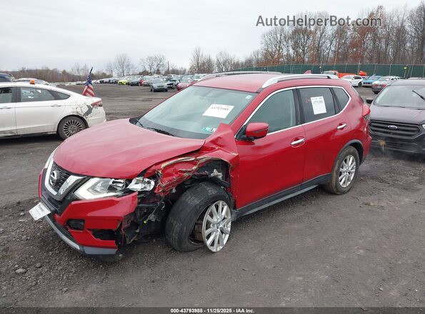 JN8AT2MV6HW268061 2017 NISSAN ROGUE Red 